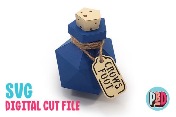 Crow’s Foot Potion 3D Papercraft
