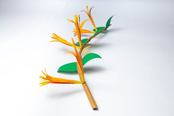 Honeysuckle 3D Paper Hanging Flower