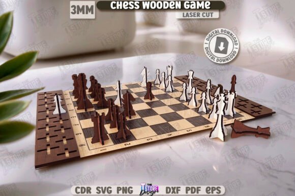 Unlocking the Potential of 3D Chess Game Laser Cut Board Games SVG